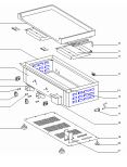 Деталировка гриля Roller Grill PFSE 600E