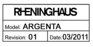 Деталировка слайсера Reninghaus Argentum