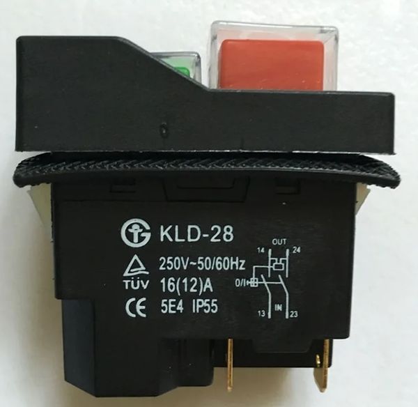 Кнопка KLD-28 DR-30/40, B-5H, HBS, без ГТД