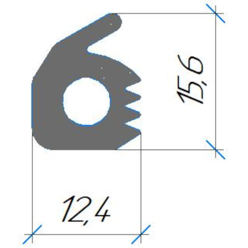 №555 Уплотнение силиконовое